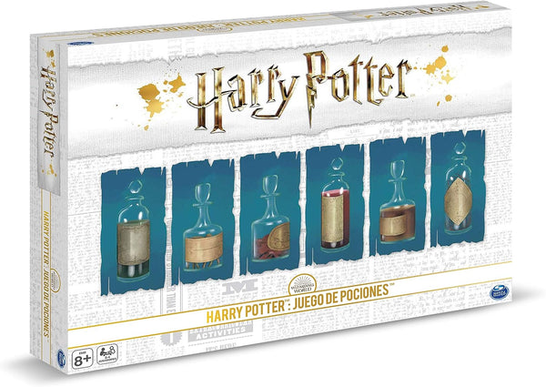 SpinMaster Juego de Mesa con temática de Harry Potter, Juego de Pociones