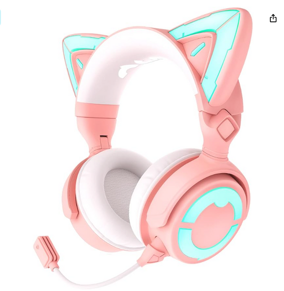 YOWU RGB Cat Ear Headphone 4