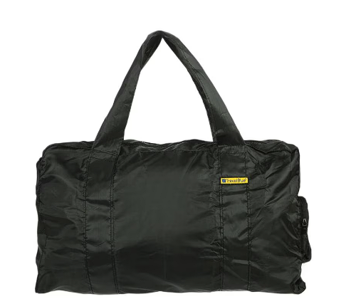 Bolsa plegable Travel Blue negra