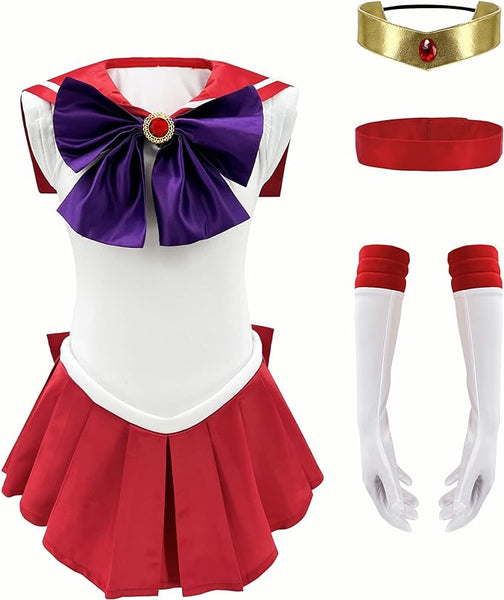 Disfraz de anime de Sailor Moon, cosplay