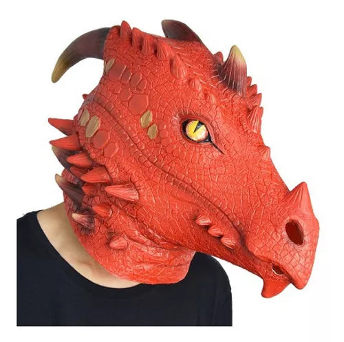 Mascara Dragon de Fuego